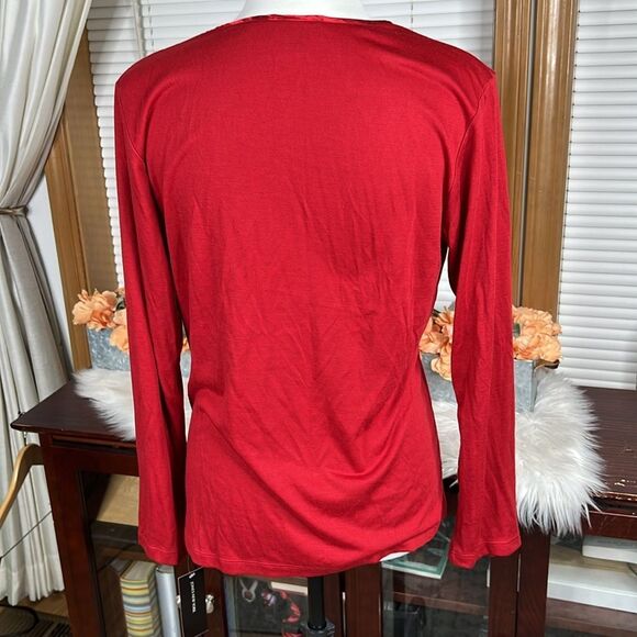 Jones New York Pintuck Jersey Top Size L NWT - Picture 4 of 8